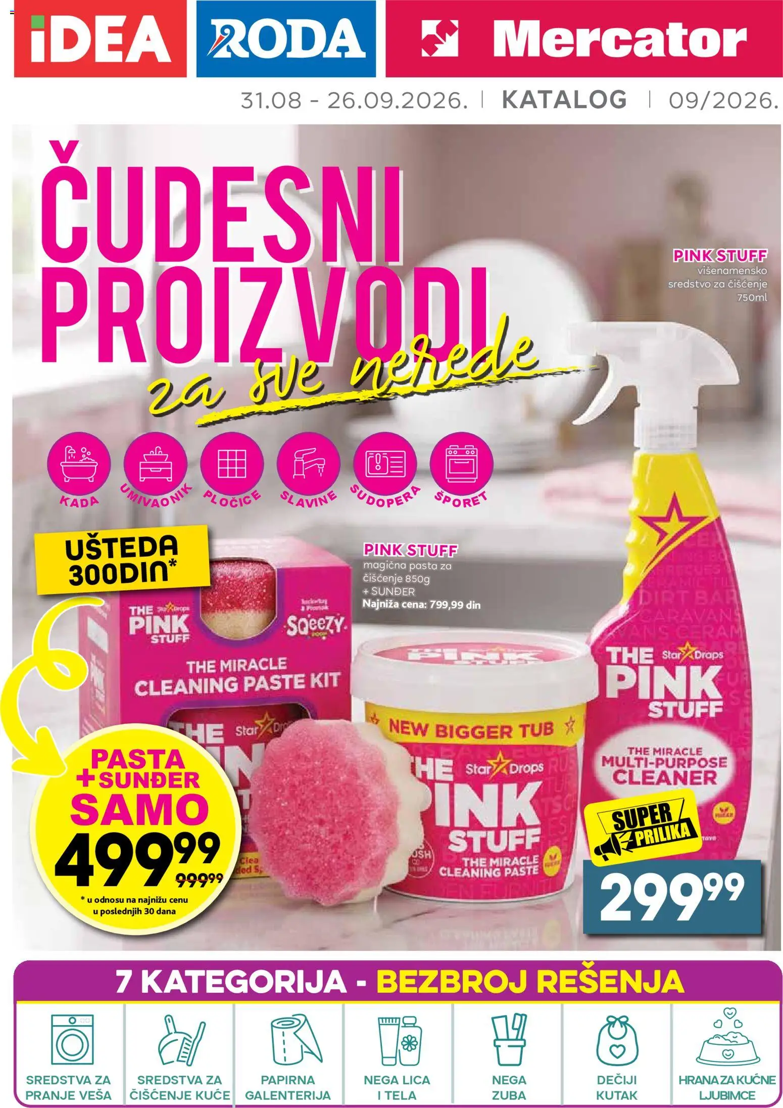 Pregled Idea kataloga - važi od 31.08.2026