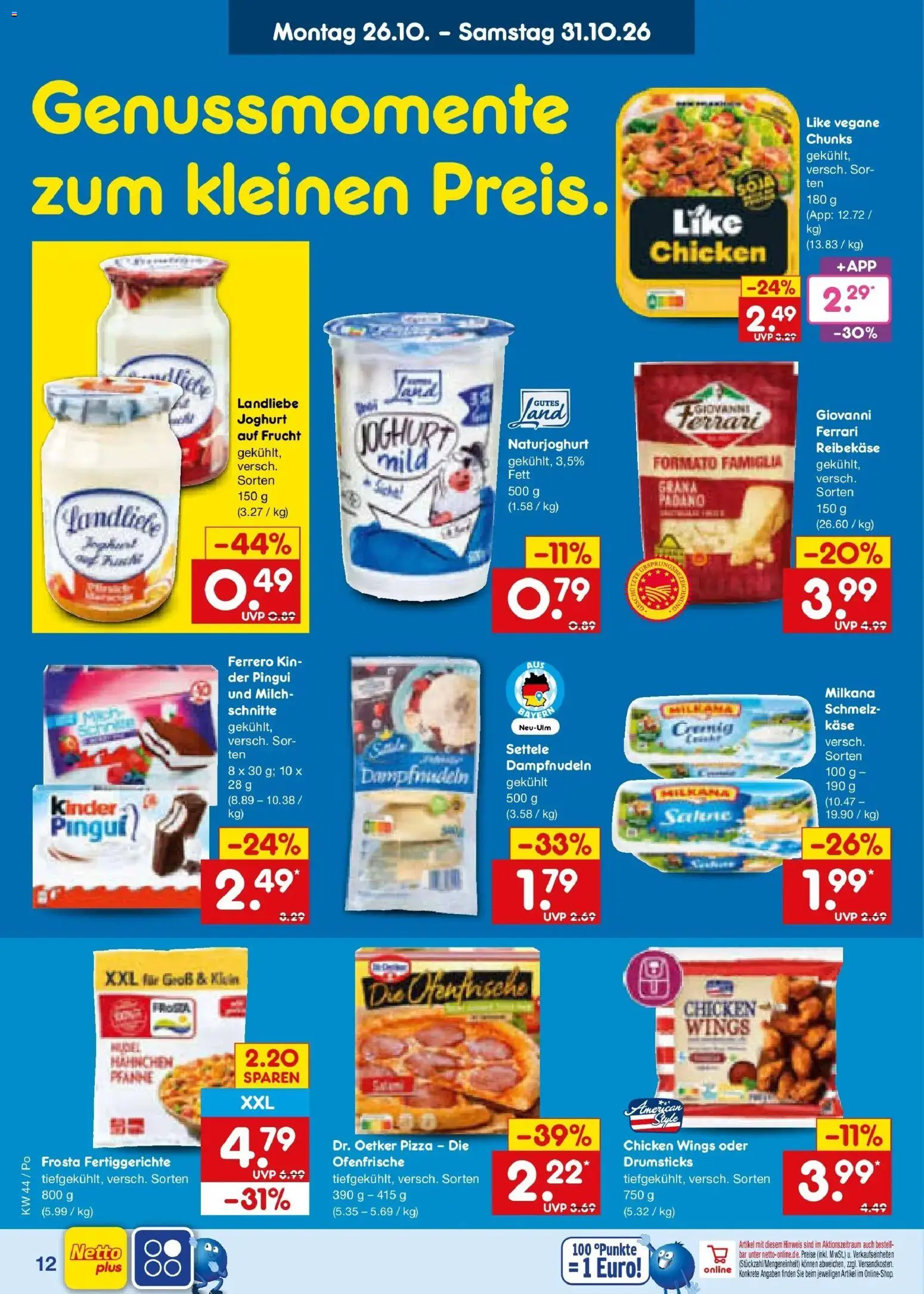 Vorschau von dem Prospekt des Geschäftes Netto Marken-Discount, gültig ab dem 26.10.2026
