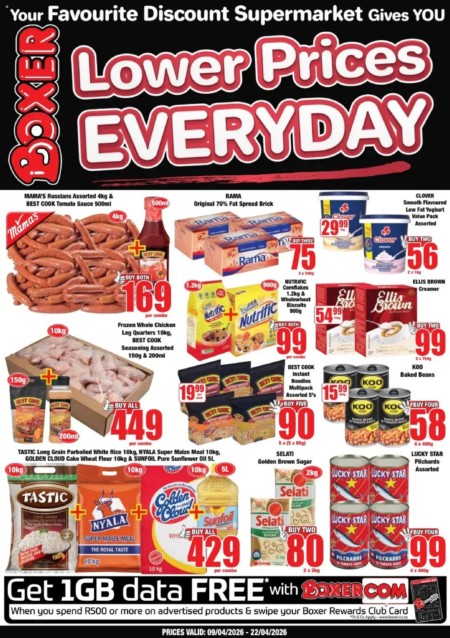 Preview of Boxer flyer valid from 09/04/2026