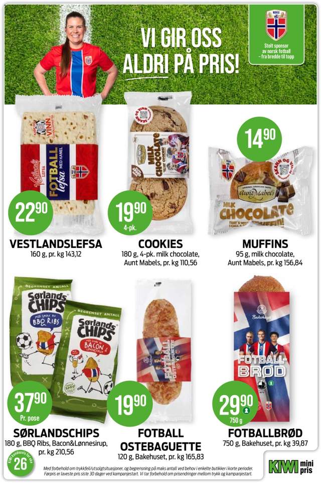 Ny Kiwi kundeavis fra 22/06