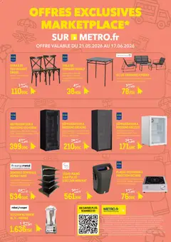Prévisualisation de METRO catalogue du magasin METRO formulaire valide 21/05/2026