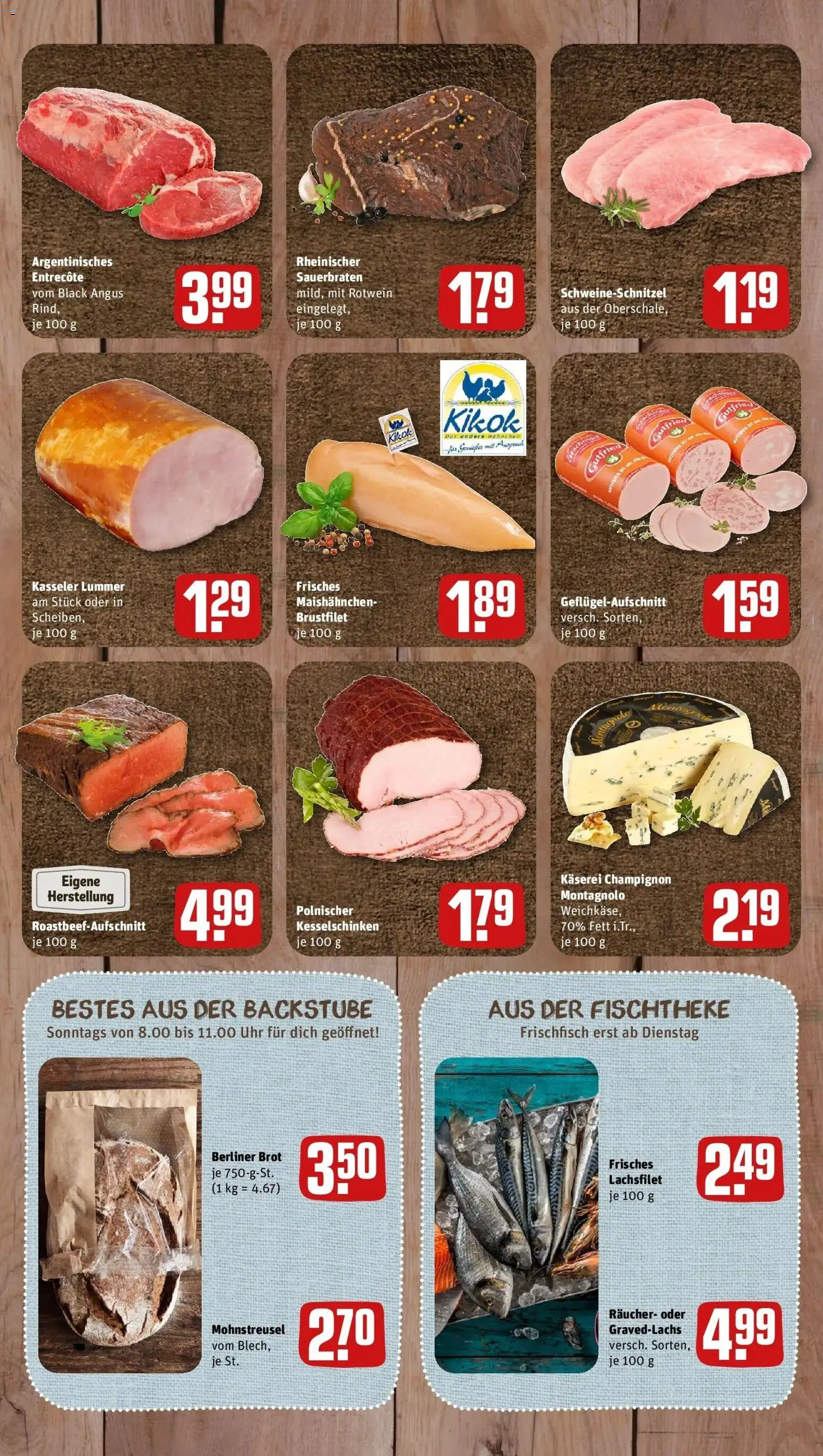 Vorschau von dem Prospekt des Geschäftes Rewe, gültig ab dem 26.10.2026