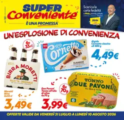Anteprima dell'opuscolo SuperConveniente volantino dal negozio SuperConveniente valido da 31/07/2026