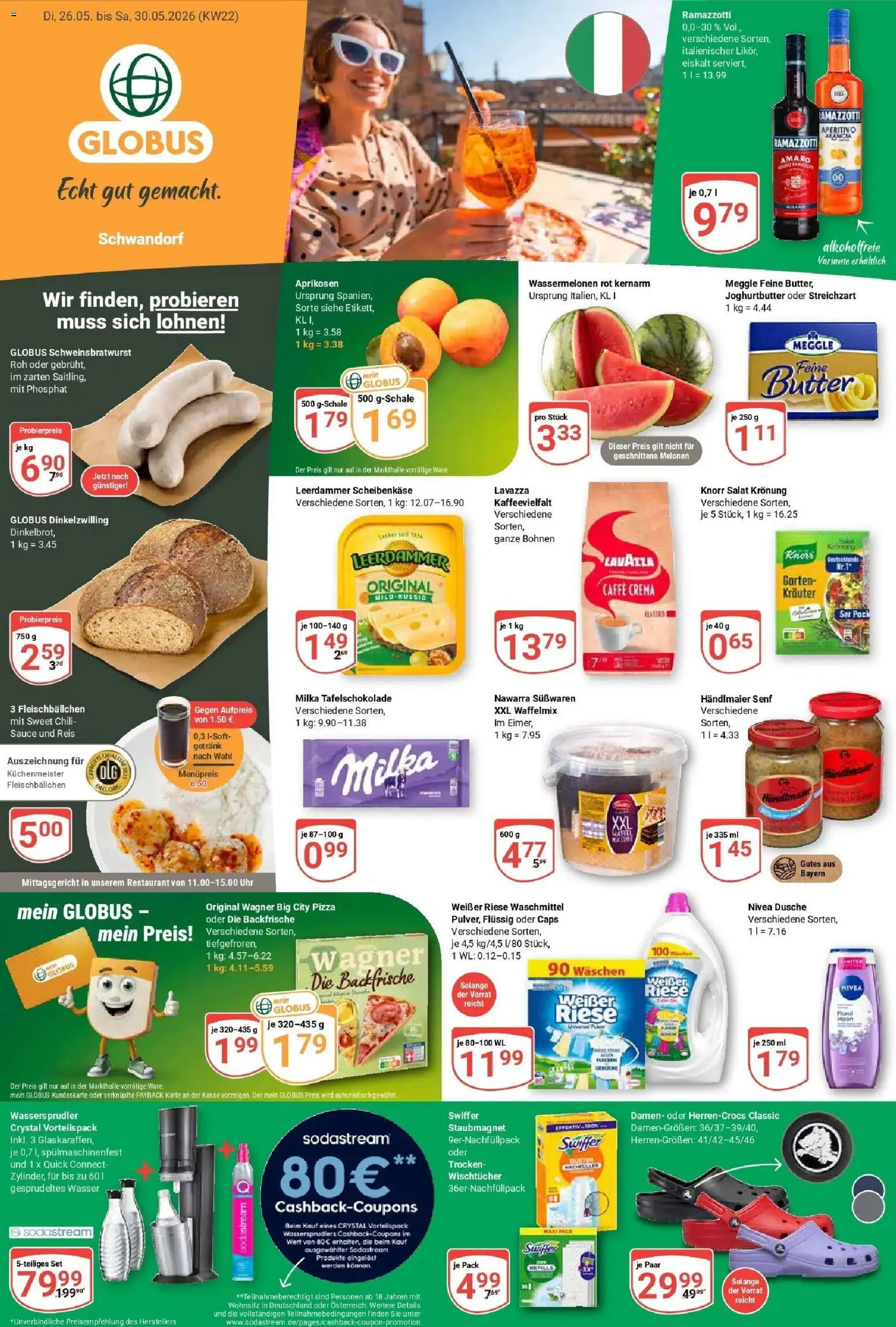 Vorschau von dem Prospekt des Geschäftes Globus, gültig ab dem 26.05.2026
