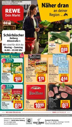 Vorschau von dem Prospekt des Geschäftes Rewe, gültig ab dem 27.07.2026