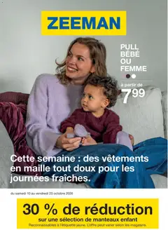 Voorbeeld van Zeeman Publicité van winkel Zeeman geldig vanaf 10/10/2026