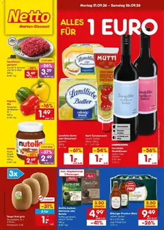 Vorschau von dem Prospekt des Geschäftes Netto Marken-Discount, gültig ab dem 21.09.2026