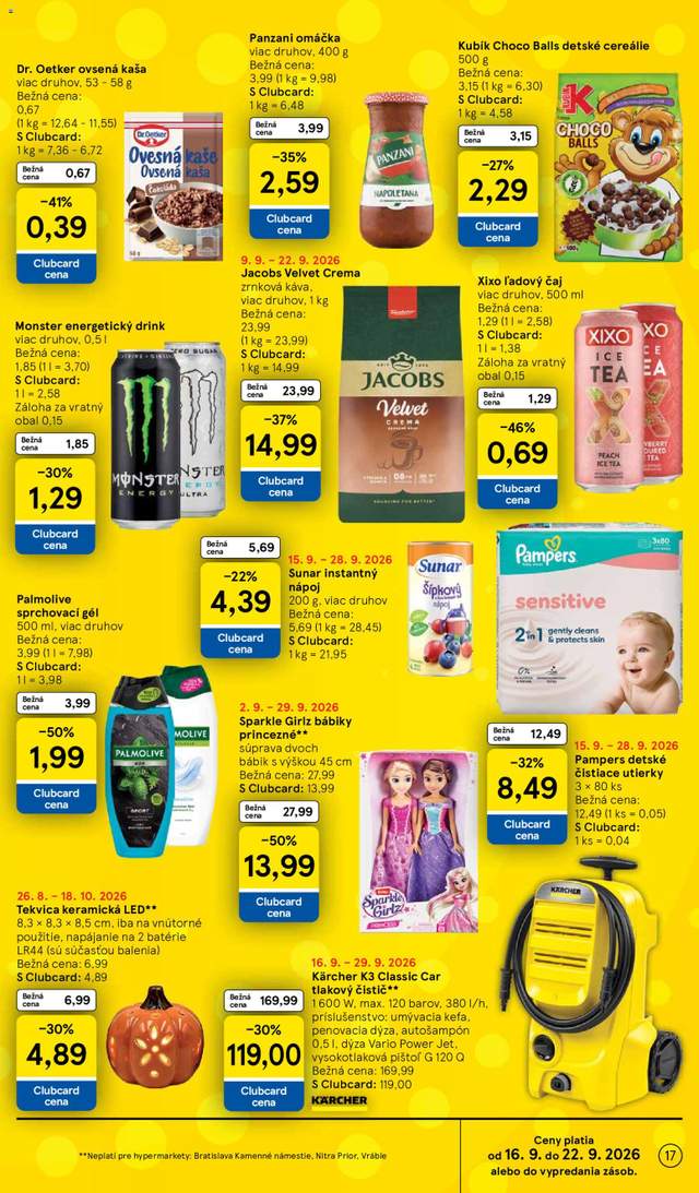 Nový Tesco leták od 16.09.