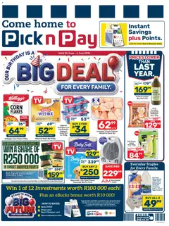 Preview of Pick n Pay flyer valid from 25/06/2026
