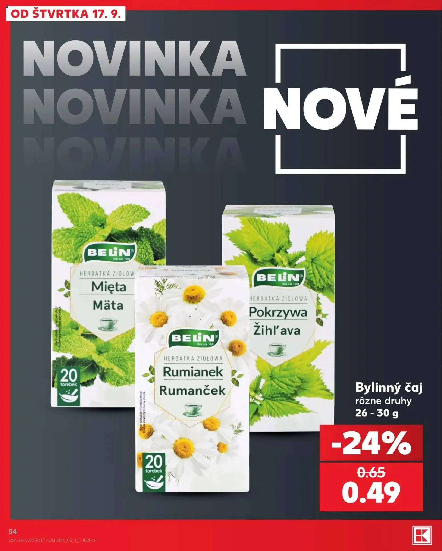 Náhľad Kaufland letáku platného od 17.09.2026