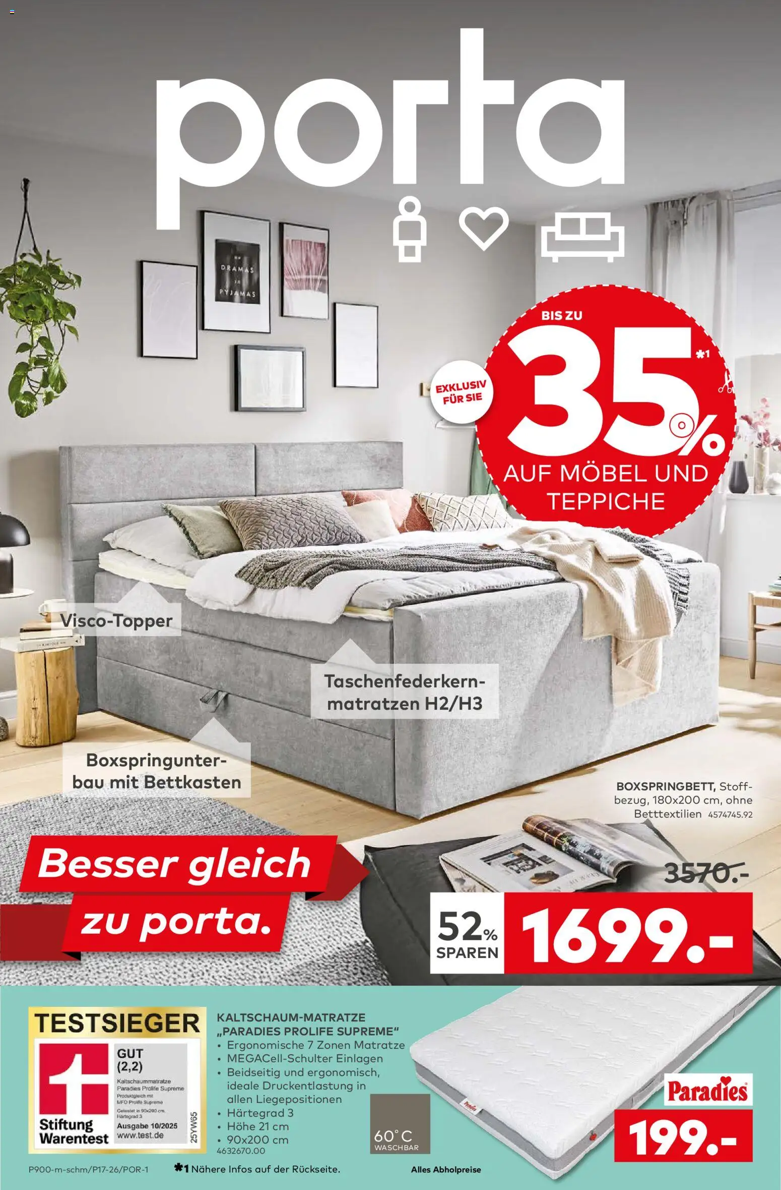 Vorschau von dem Prospekt des Geschäftes Porta!, gültig ab dem 13.04.2026