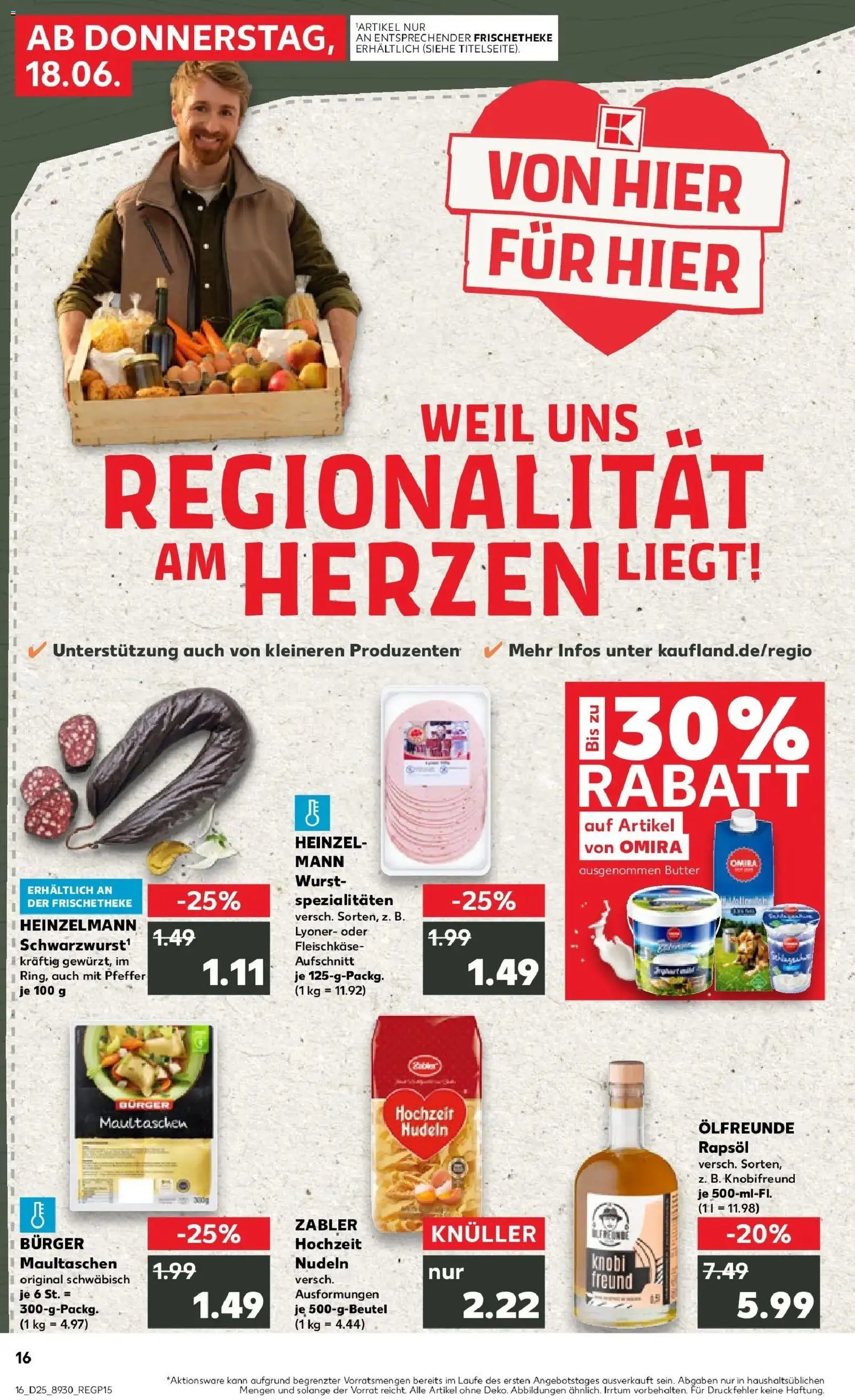 Vorschau von dem Prospekt des Geschäftes Kaufland, gültig ab dem 18.06.2026