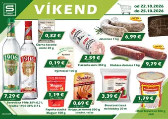 Náhľad Sintra letáku platného od 22.10.2026