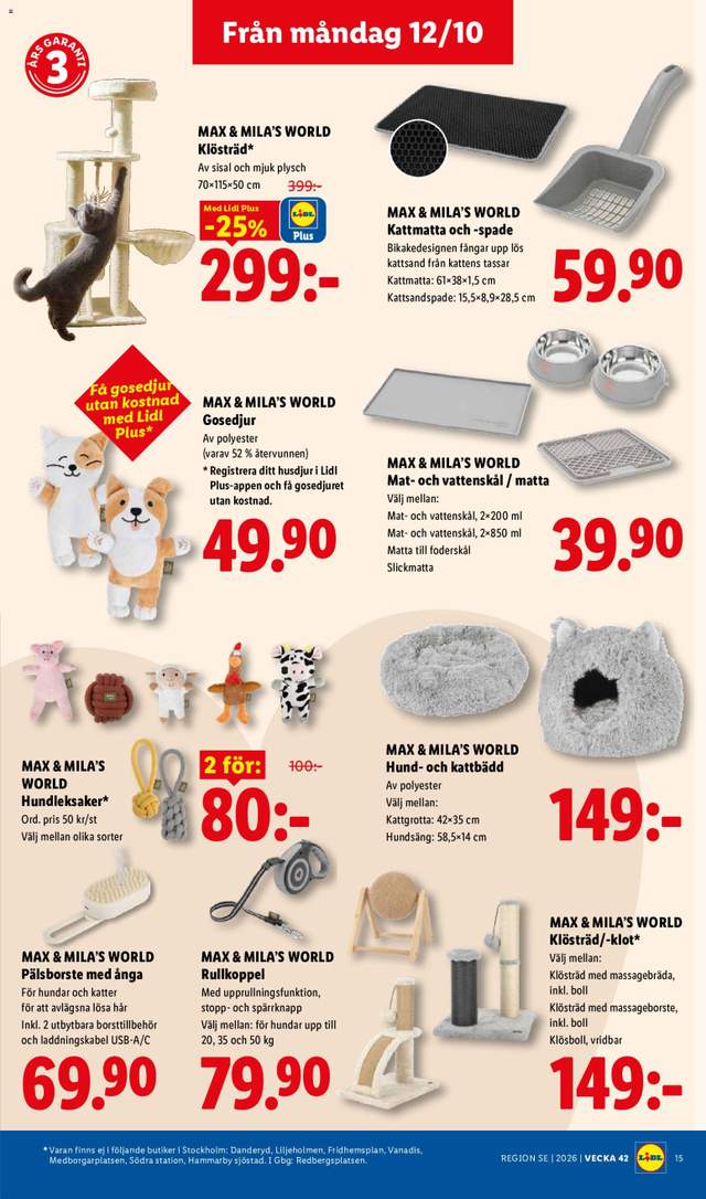 Nytt Lidl reklamblad från 12/10