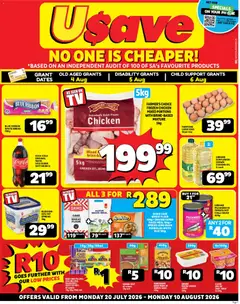 Preview of Usave flyer valid from 20/07/2026
