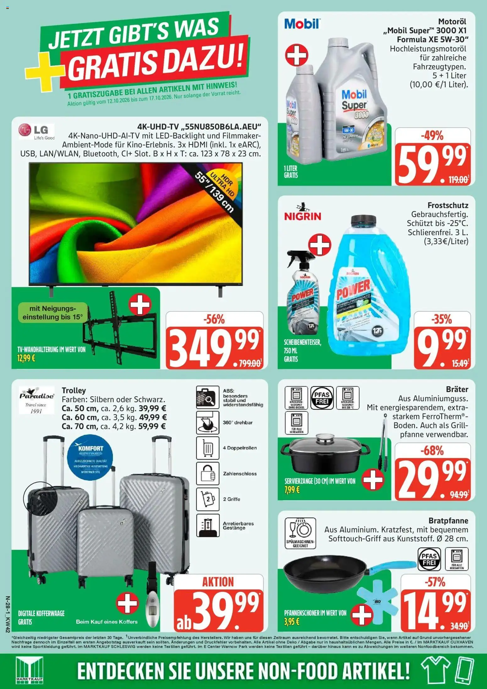 Vorschau von dem Prospekt des Geschäftes Edeka, gültig ab dem 12.10.2026