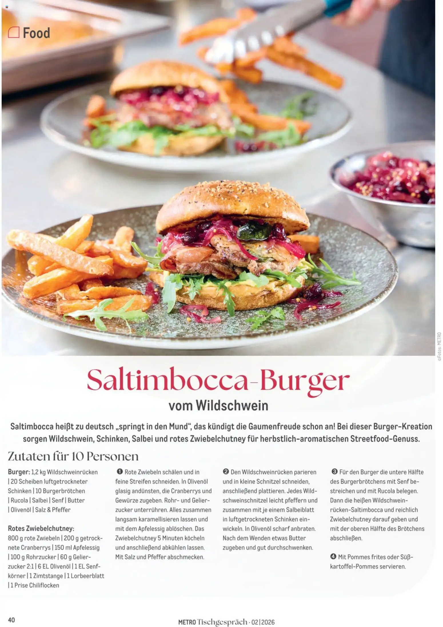 Vorschau von dem Prospekt des Geschäftes Metro, gültig ab dem 01.09.2026 - Burger, Schnitzel, Rucola, Pommes, Zucker, Salz, Schinken, Pfeffer