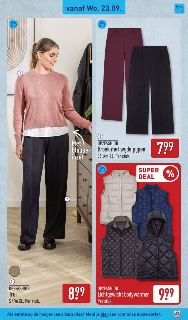 Nieuwe Aldi folder vanaf 21-09