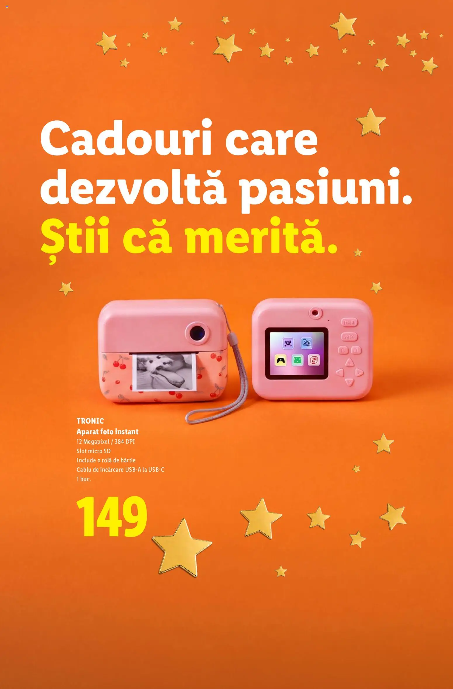 Previzualizarea de cataloage: Lidl Lidl Catalog De jucării valabil de la 02.11.2026 - Aparat foto, Cameră, Aparat, Cablu