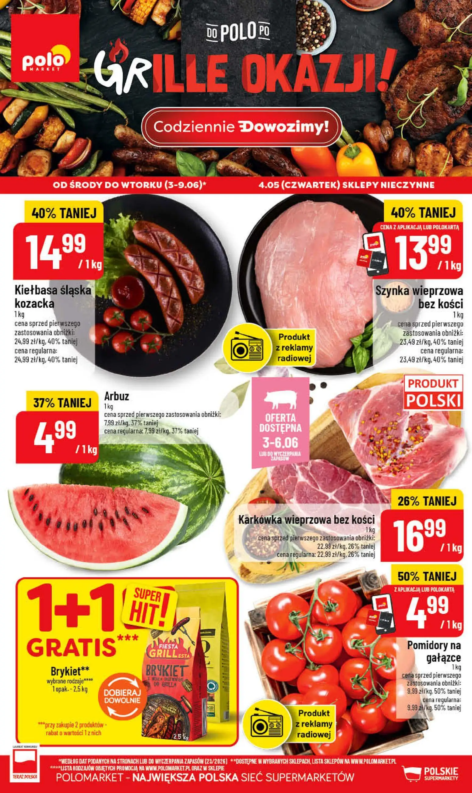 Pogląd gazetki "POLOmarket gazetka" ze sklepu POLOmarket ważnej od 03.06.2026