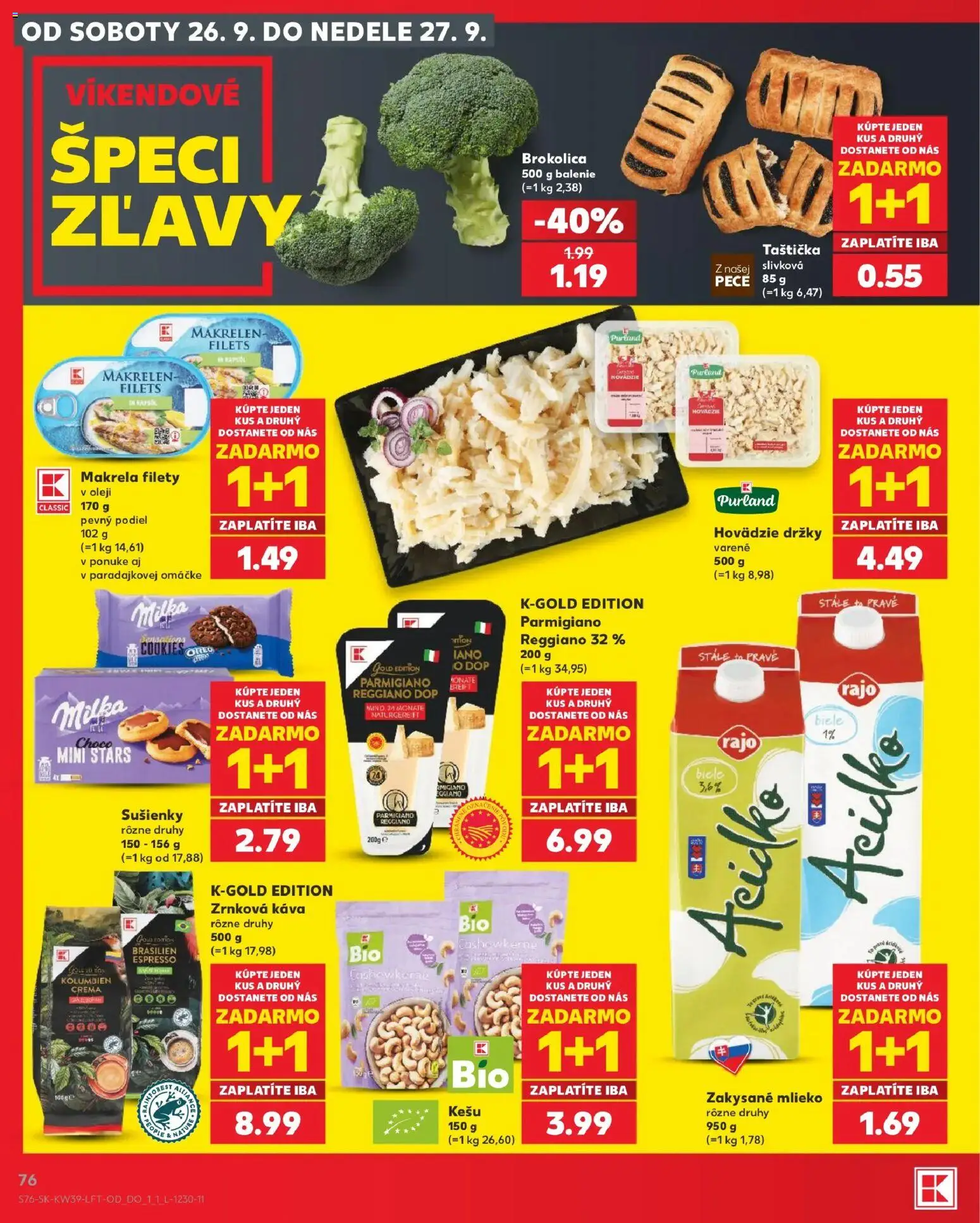 Náhľad Kaufland letáku platného od 24.09.2026