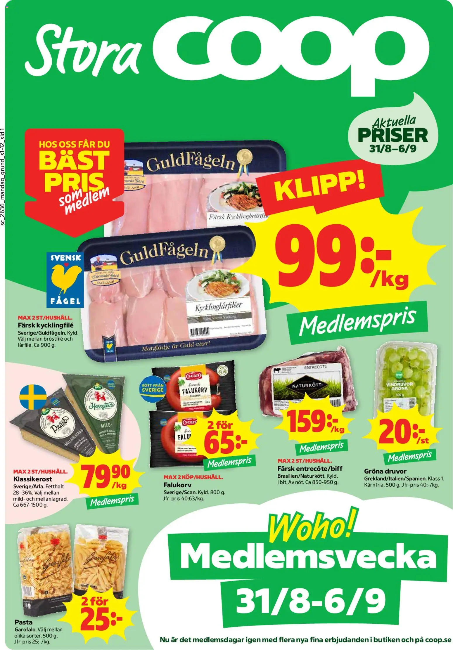 Förhandsgranska reklamblad Stora Coop erbjudanden från butik Stora Coop gäller från 31/08/2026