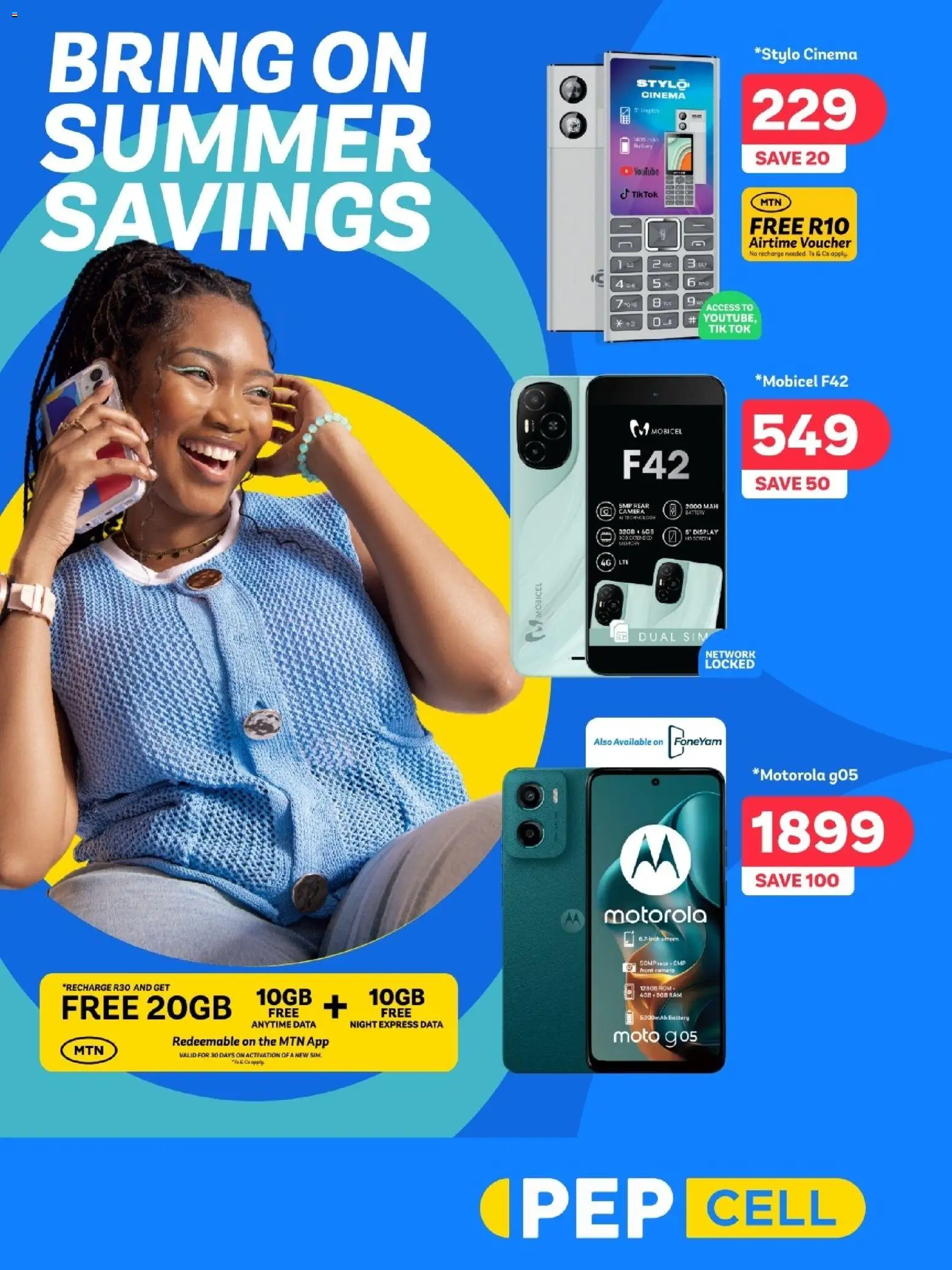 Preview of PEP Stores flyer valid from 23/09/2026 - Camera, Battery, Data, Sim