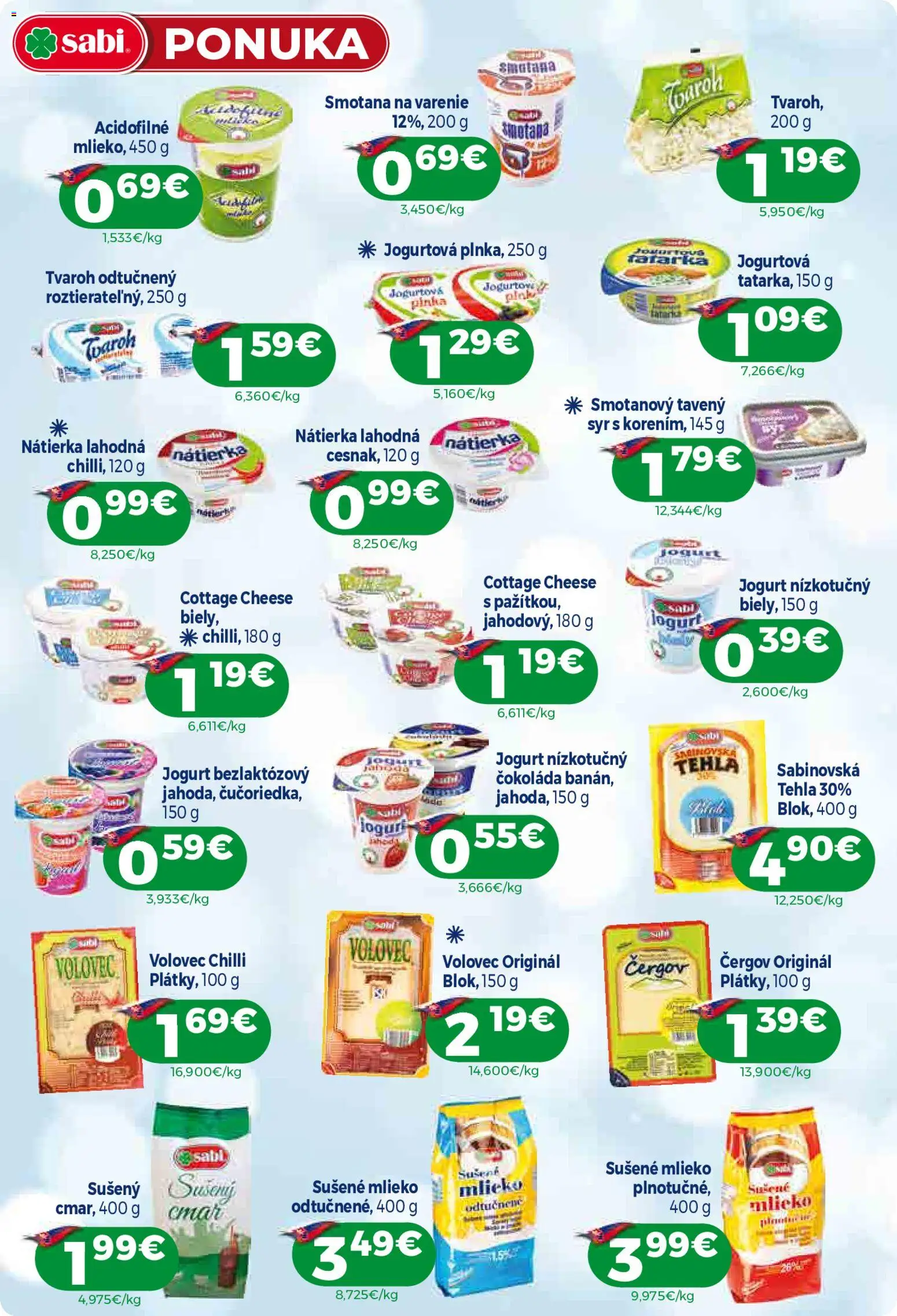 Náhľad Milk Agro letáku platného od 21.10.2026 - Syr, Čokoláda, Mlieko, Cottage cheese, Chilli, Jogurt, Smotana, Nátierka