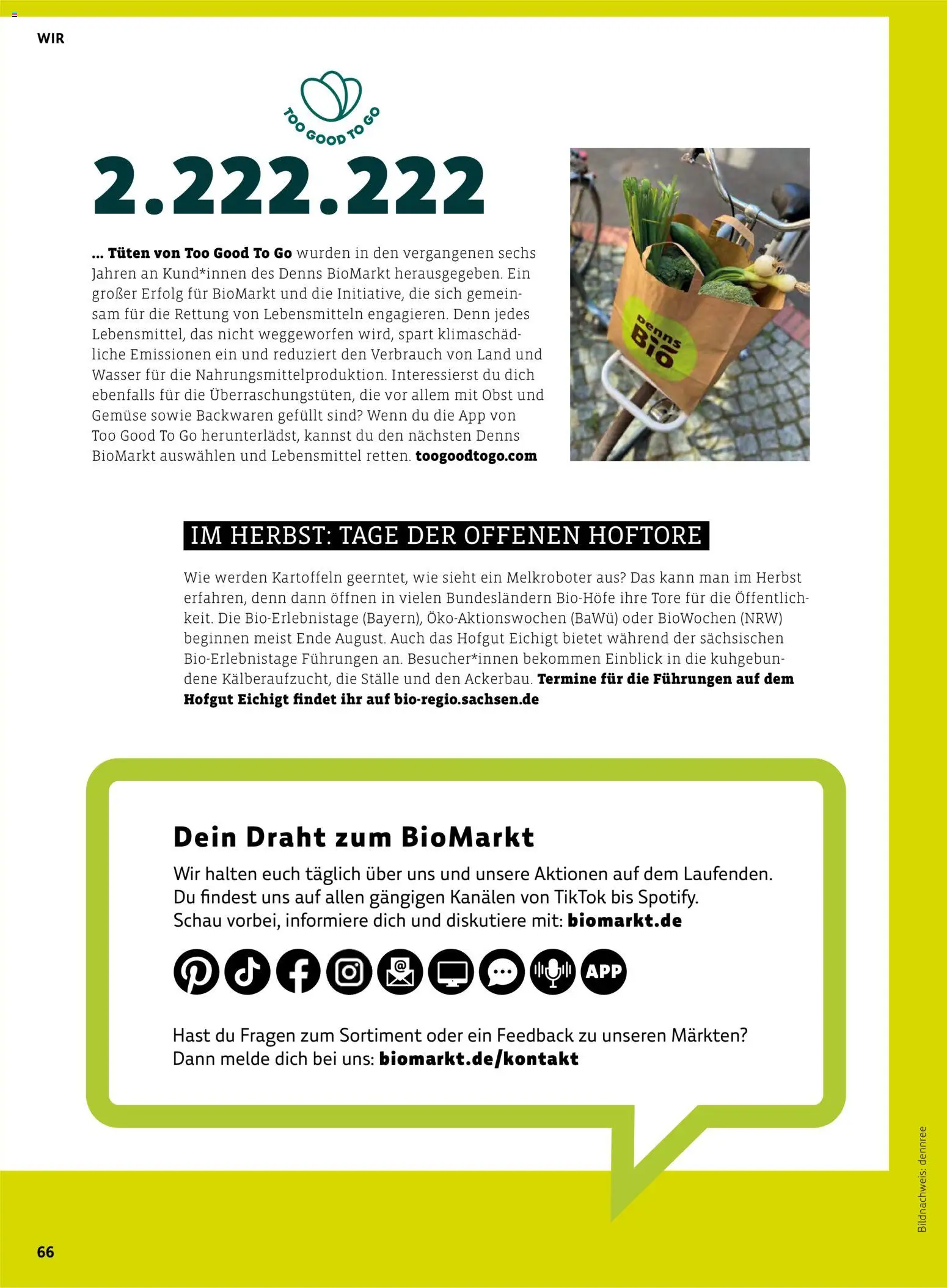 Vorschau von dem Prospekt des Geschäftes Denns BioMarkt, gültig ab dem 17.07.2026 - Wasser, Gemüse, Obst, Kartoffeln