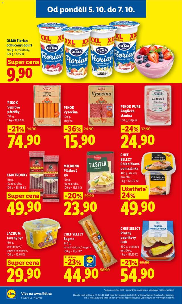 Nový Lidl leták od 05.10.