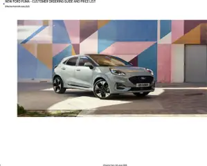 Preview of Ford New All-Electric Ford Puma Gen-E valid from 06/06/2025