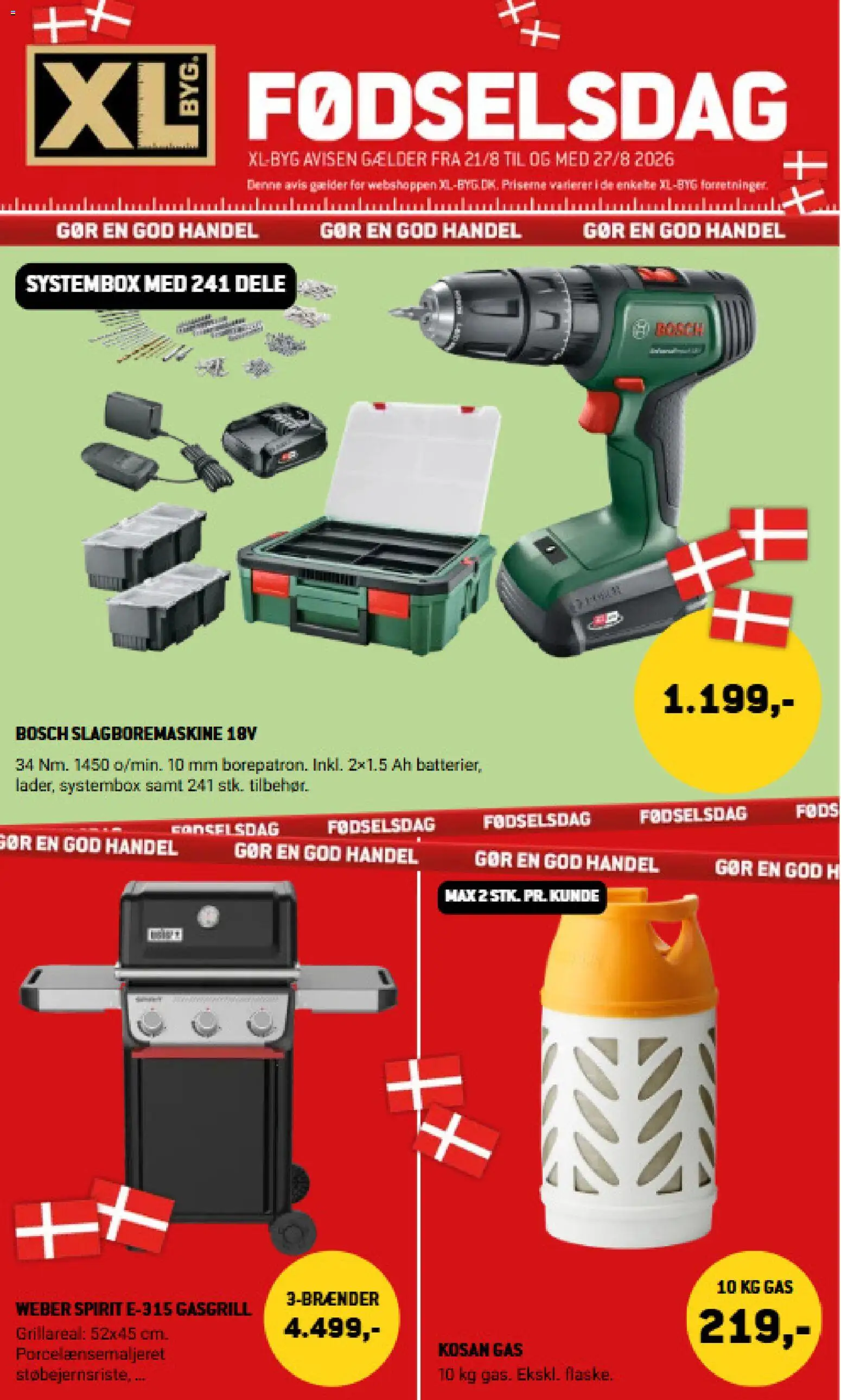 Eksempel på tilbudsavis XL-BYG - Tilbudsavis fra butik XL-BYG gyldig fra 21/08/2026