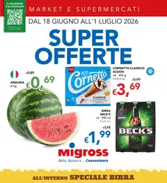 Anteprima dell'opuscolo Migross volantino dal negozio Migross valido da 18/06/2026