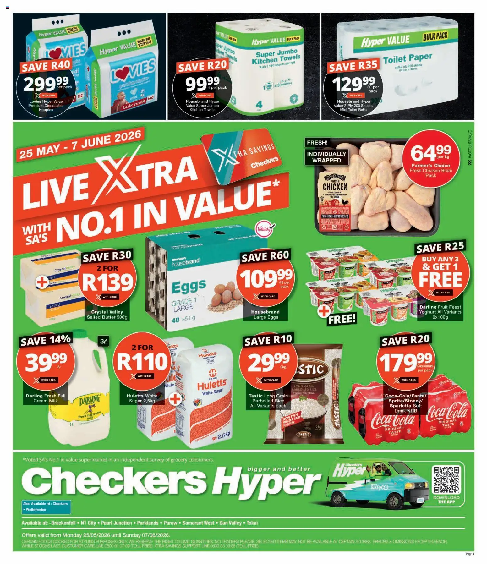 Preview of Checkers flyer valid from 25/05/2026