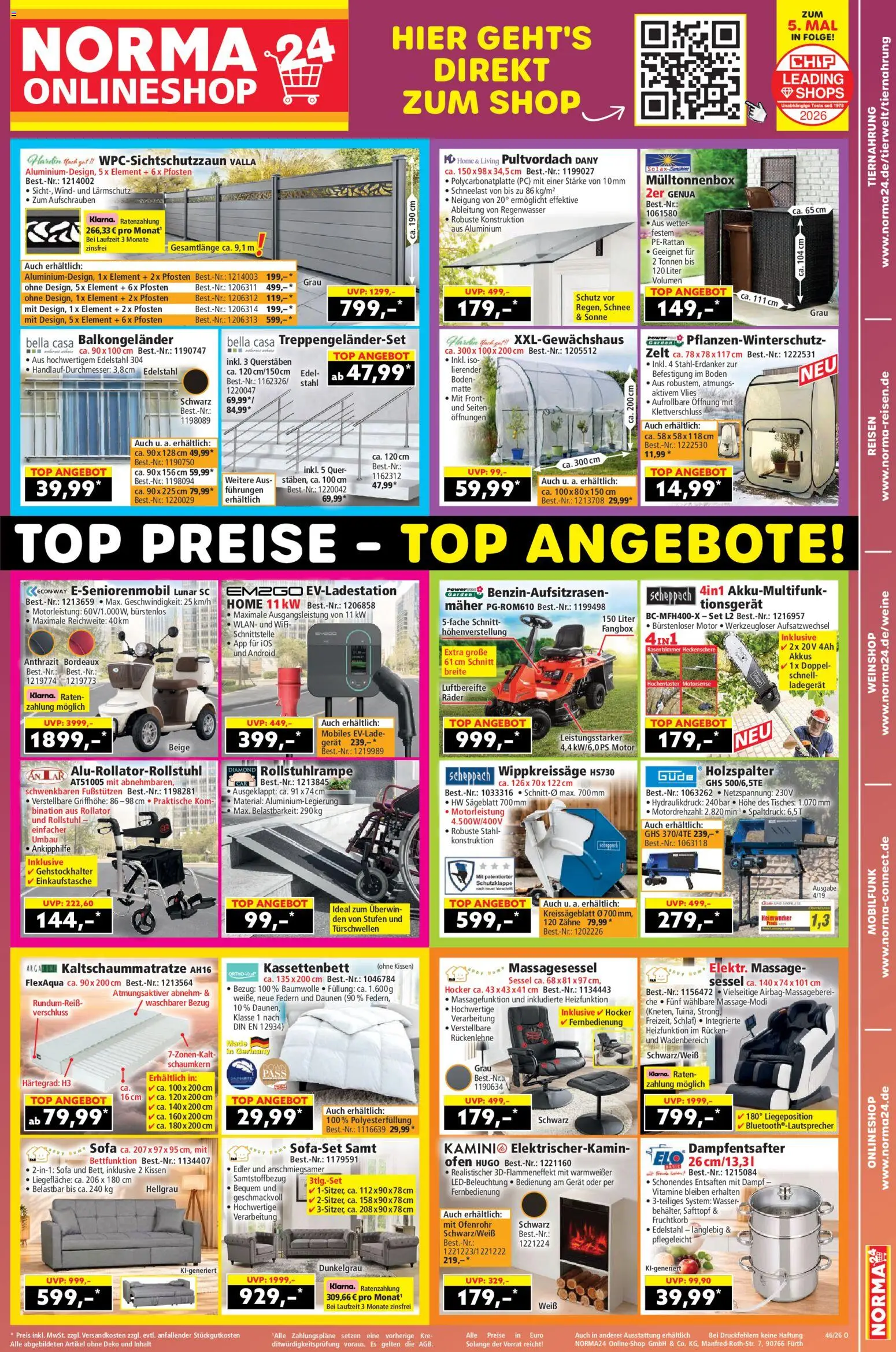 Vorschau von dem Prospekt des Geschäftes Norma, gültig ab dem 09.11.2026