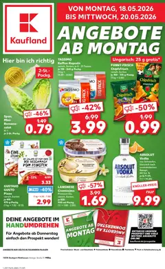 Vorschau von dem Prospekt des Geschäftes Kaufland, gültig ab dem 18.05.2026