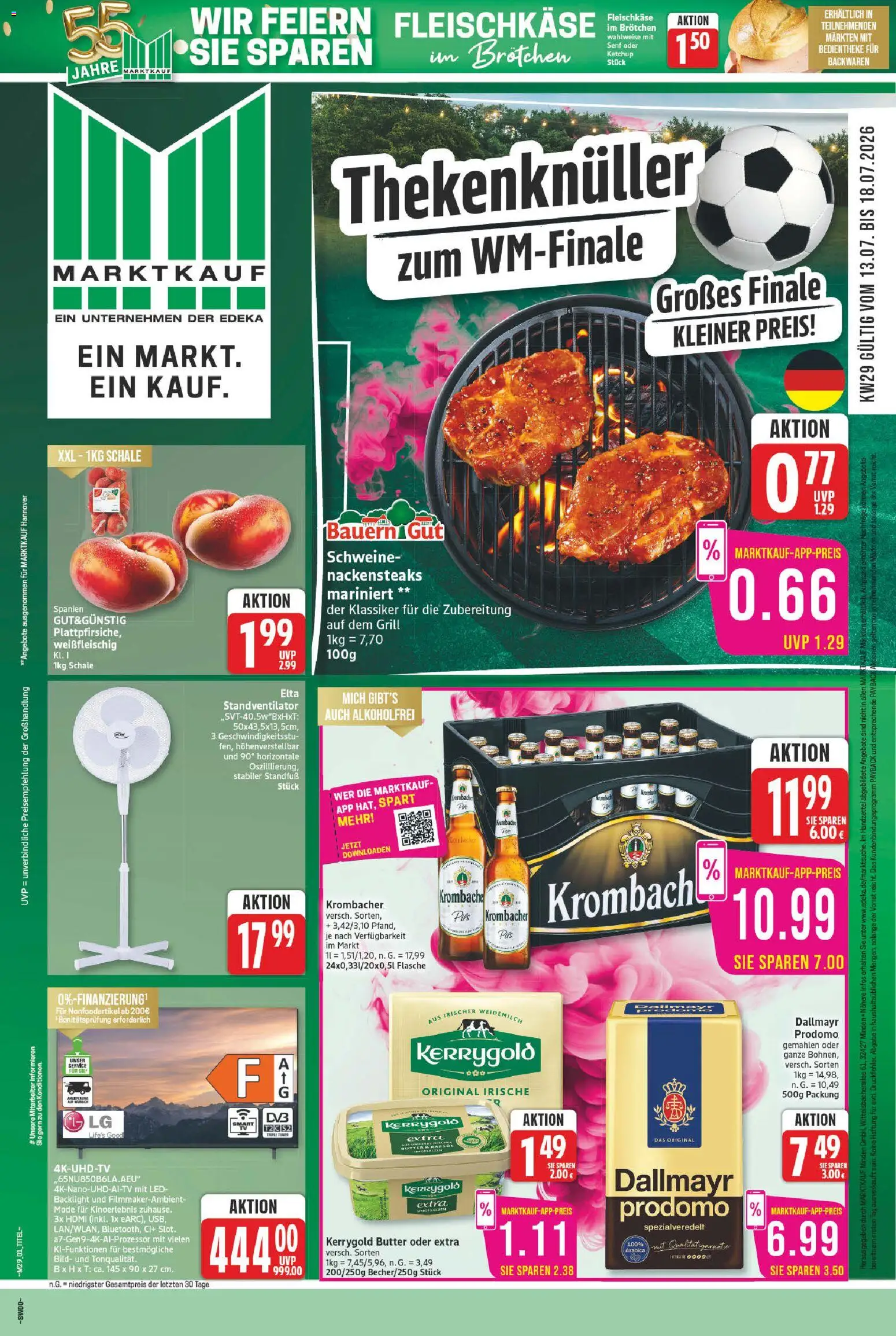 Vorschau von dem Prospekt des Geschäftes Marktkauf, gültig ab dem 13.07.2026