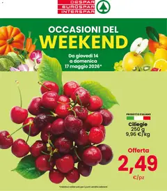 Anteprima dell'opuscolo Despar volantino Weekend dal negozio Despar valido da 14/05/2026