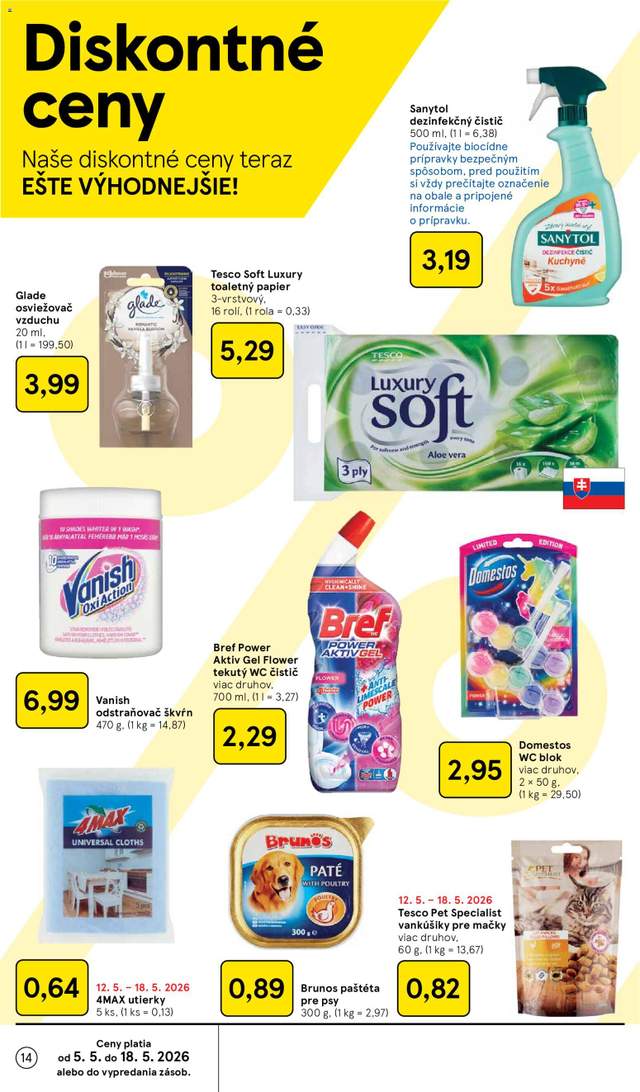 Nový Tesco leták od 13.05.