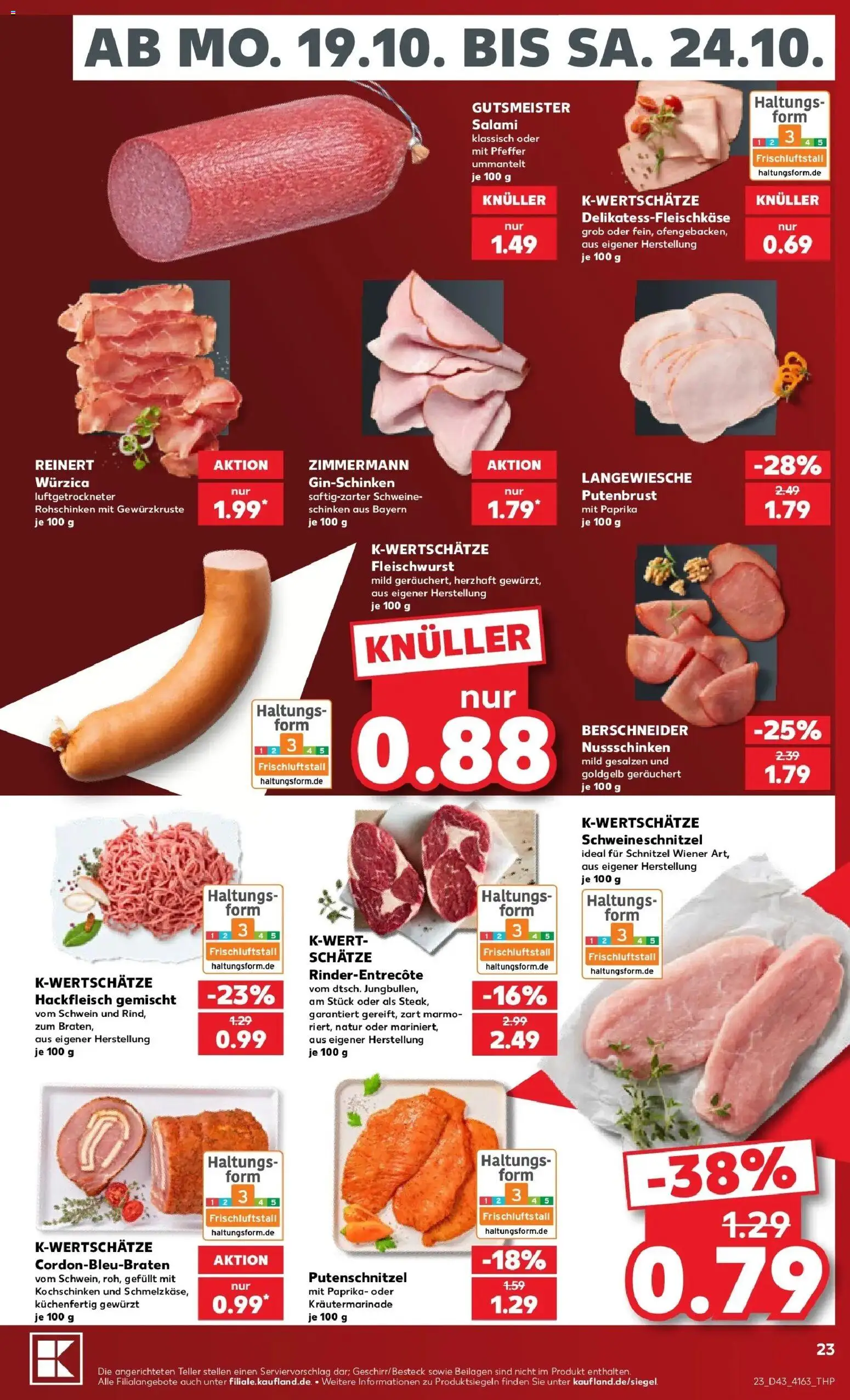 Vorschau von dem Prospekt des Geschäftes Kaufland, gültig ab dem 19.10.2026