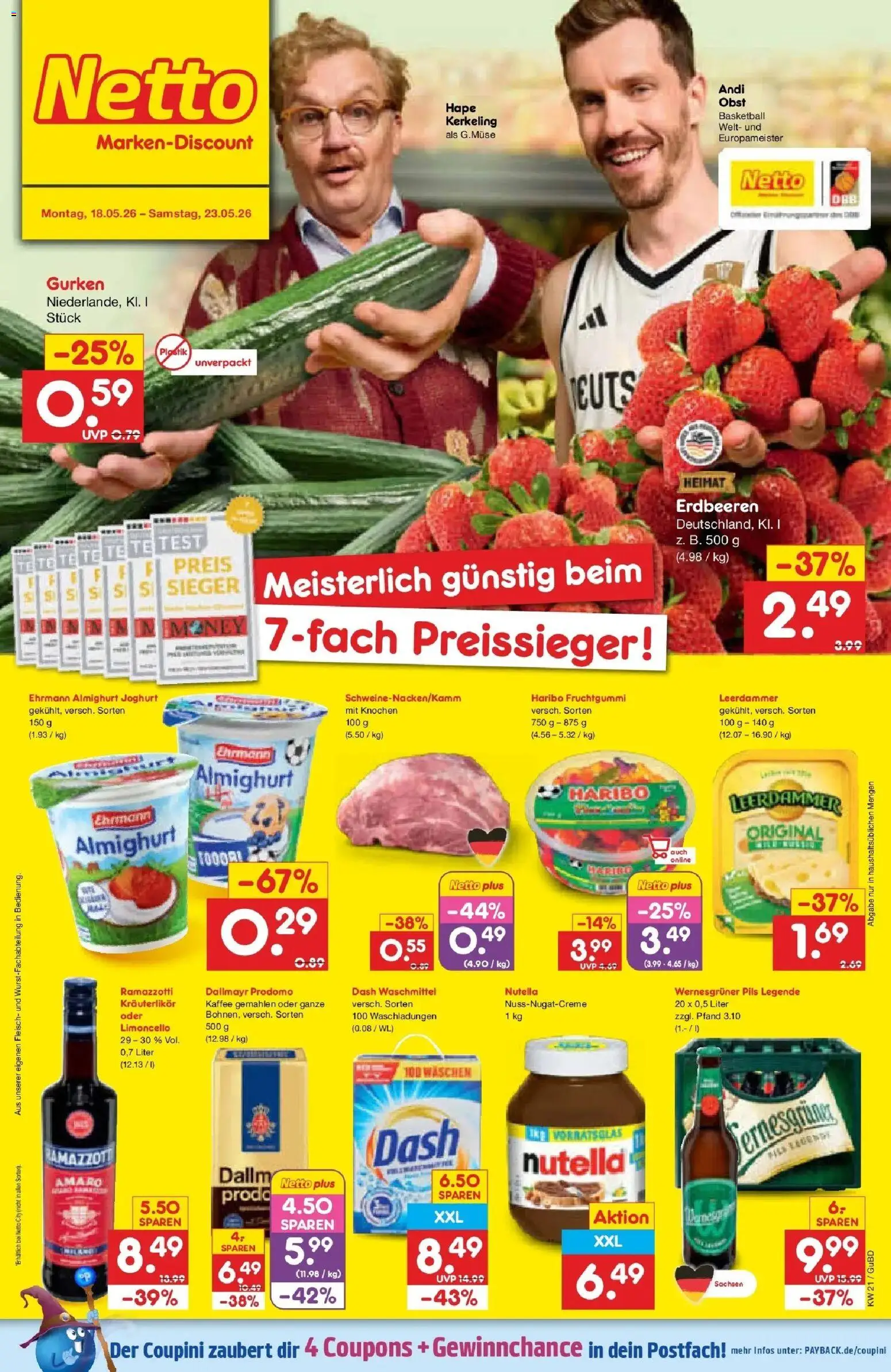 Vorschau von dem Prospekt des Geschäftes Netto Marken-Discount, gültig ab dem 17.05.2026