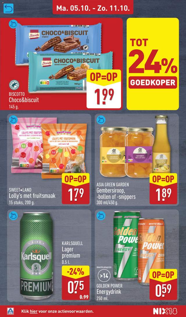 Nieuwe Aldi folder vanaf 05-10