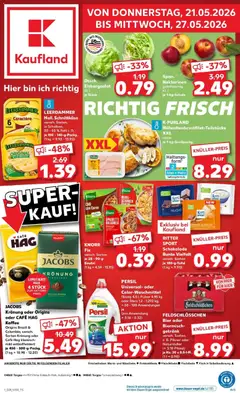 Vorschau von dem Prospekt des Geschäftes Kaufland, gültig ab dem 21.05.2026