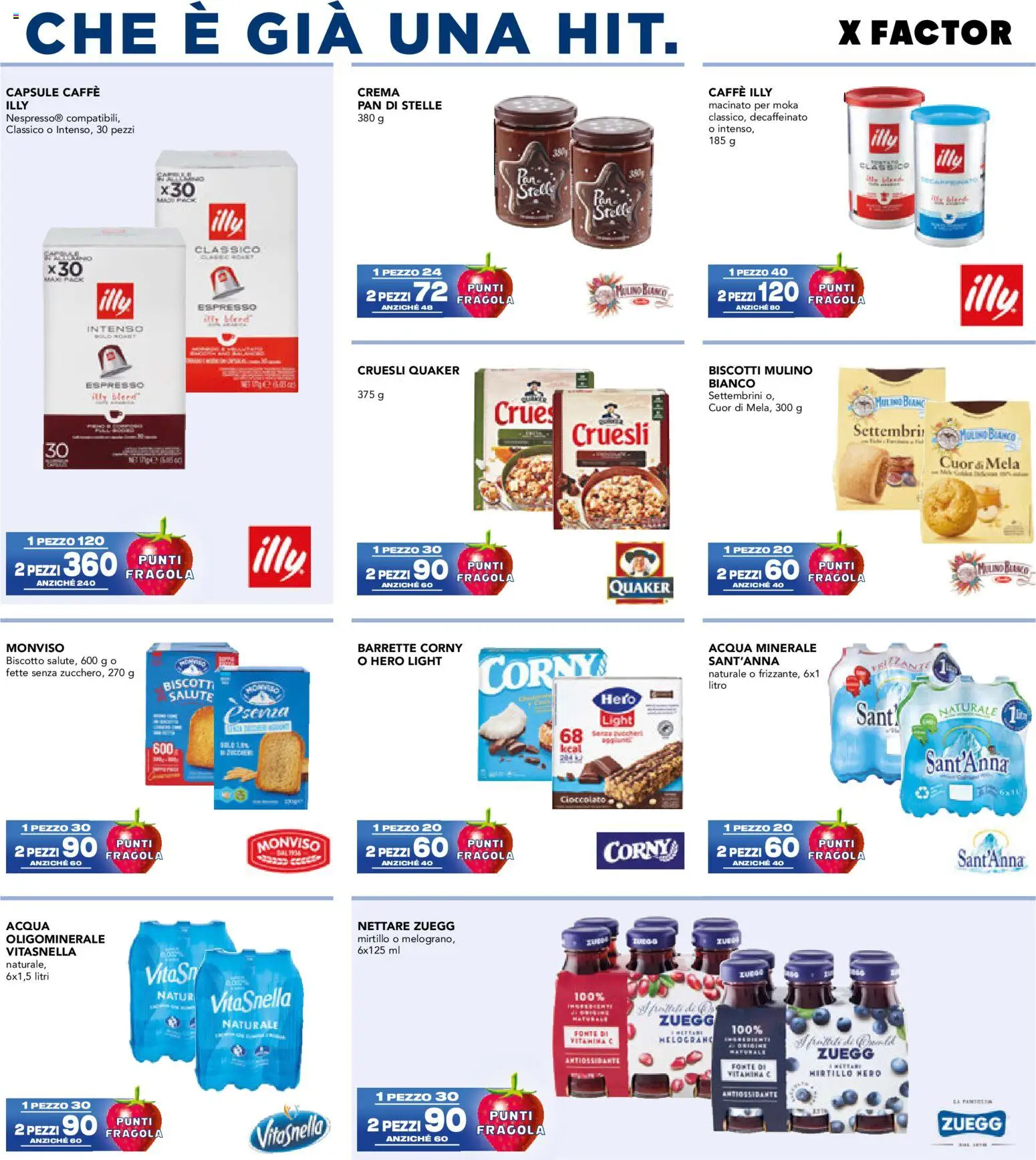 Anteprima dell'opuscolo Esselunga S volantino dal negozio Esselunga S valido da 22/10/2026 - Acqua, Crema, Caffè, Biscotti, Illy, Acqua minerale, Macinato