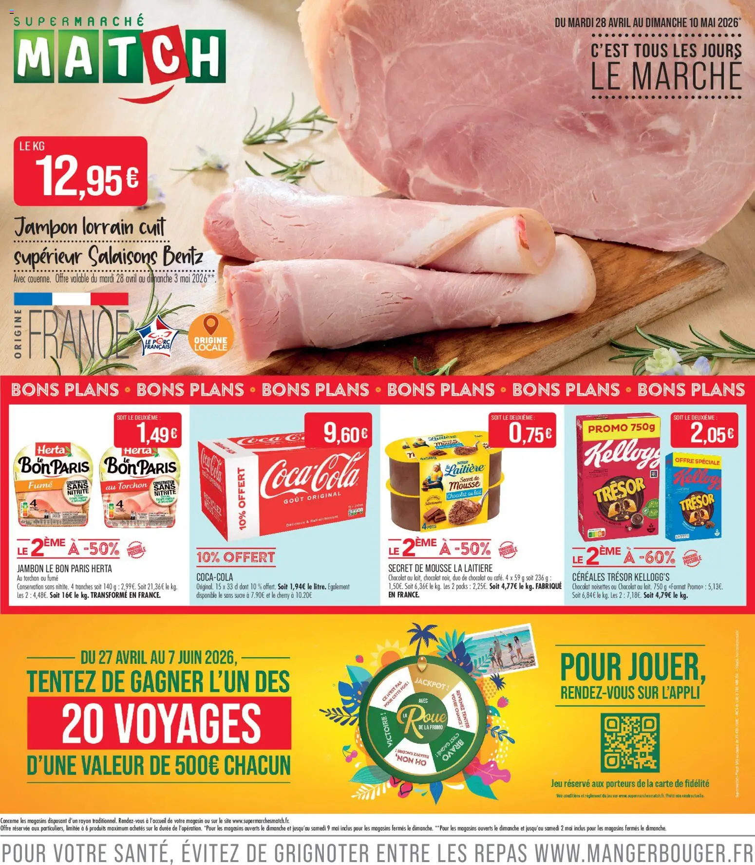 Match Supermarché catalogue 28/04/2026 - nouveau prospectus