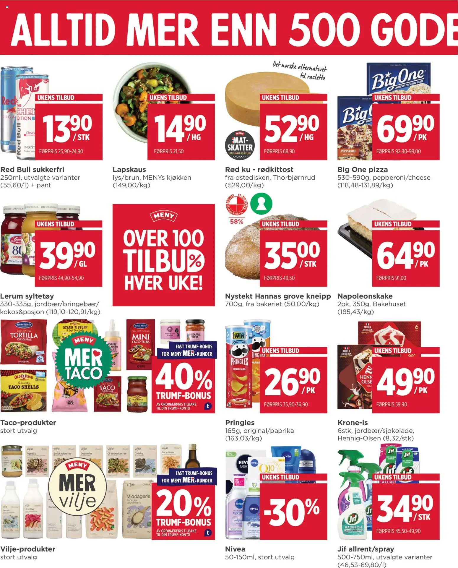 Forhåndsvis Meny kundeavis fra butikk Meny gyldig fra 28/09/2026