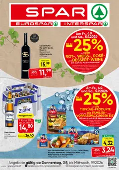 Vorschau der Angebote: Spar Spar - Flugblatt gültig ab 03.09.2026