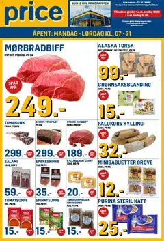 Forhåndsvis Price Lagerbutikk kundeavis fra butikk Price Lagerbutikk gyldig fra 16/09/2026