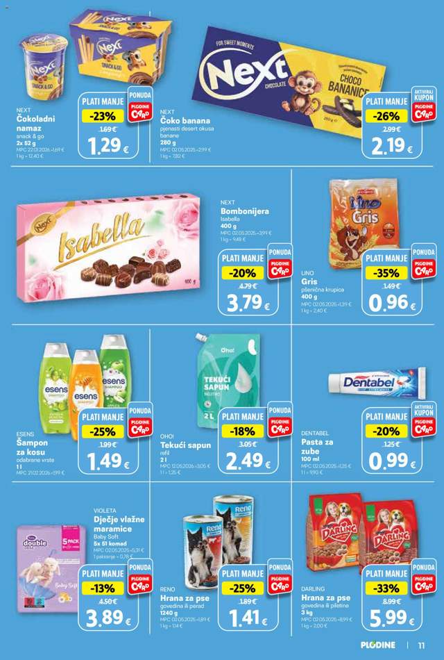 Novi Plodine katalog od 29.07.