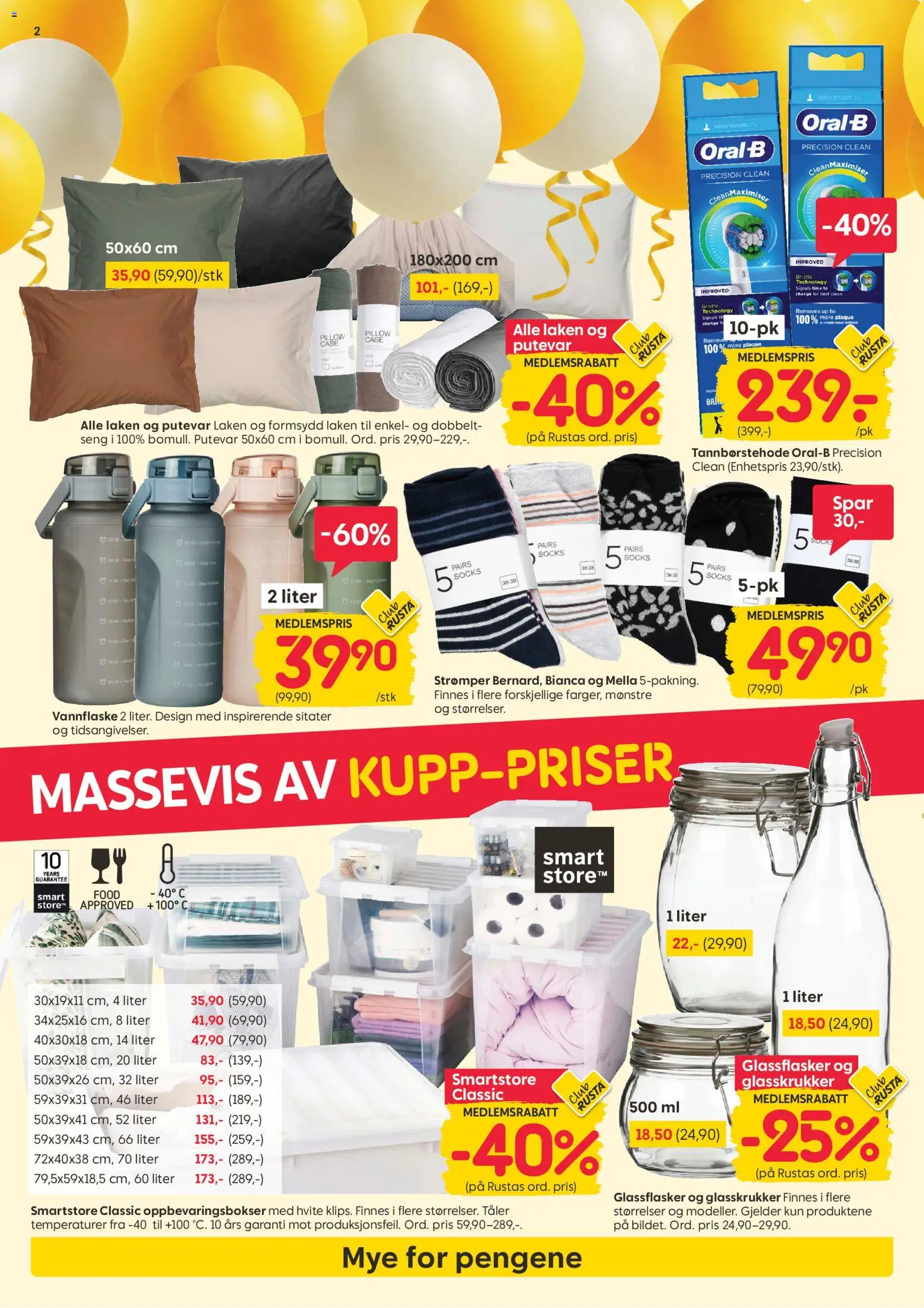 Forhåndsvis Rusta kundeavis fra butikk Rusta gyldig fra 24/08/2026